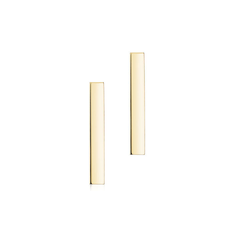 Birks Essentials | Gold Bar Earrings