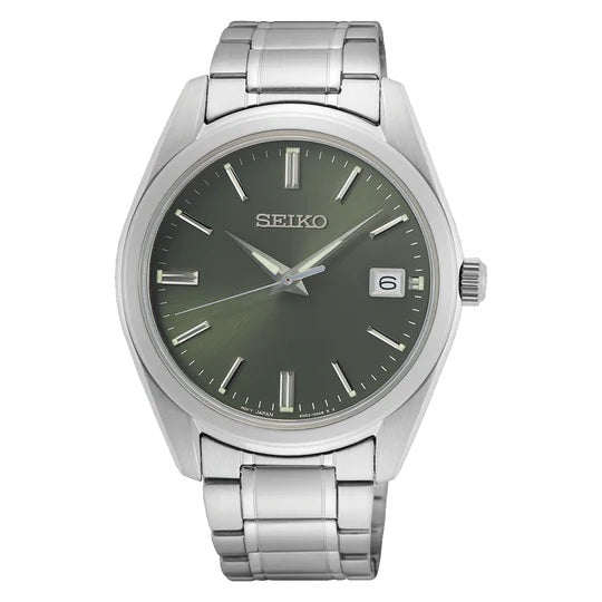 Seiko Quartz Green Dial SUR527