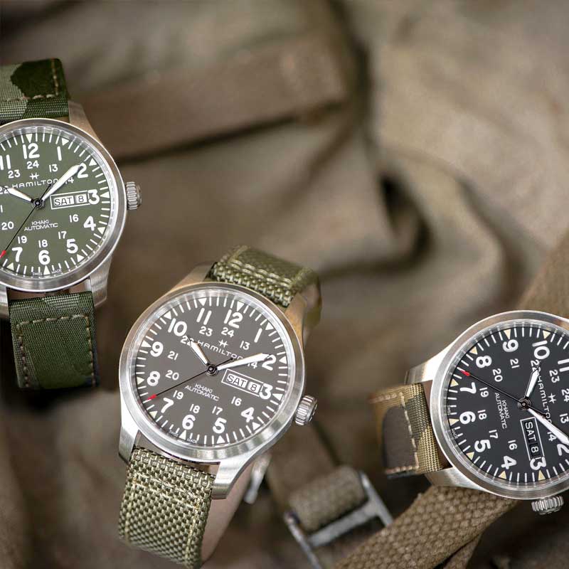 Hamilton Khaki Field Day Date Auto (Green Dial)