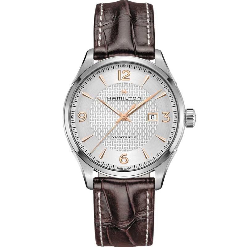 Hamilton Jazzmaster Viewmatic Auto (Brown Canvas Strap)