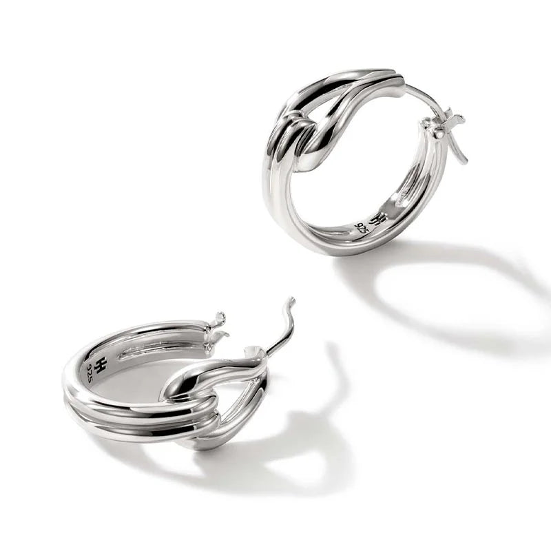 Surf Medium Hoop Earrings