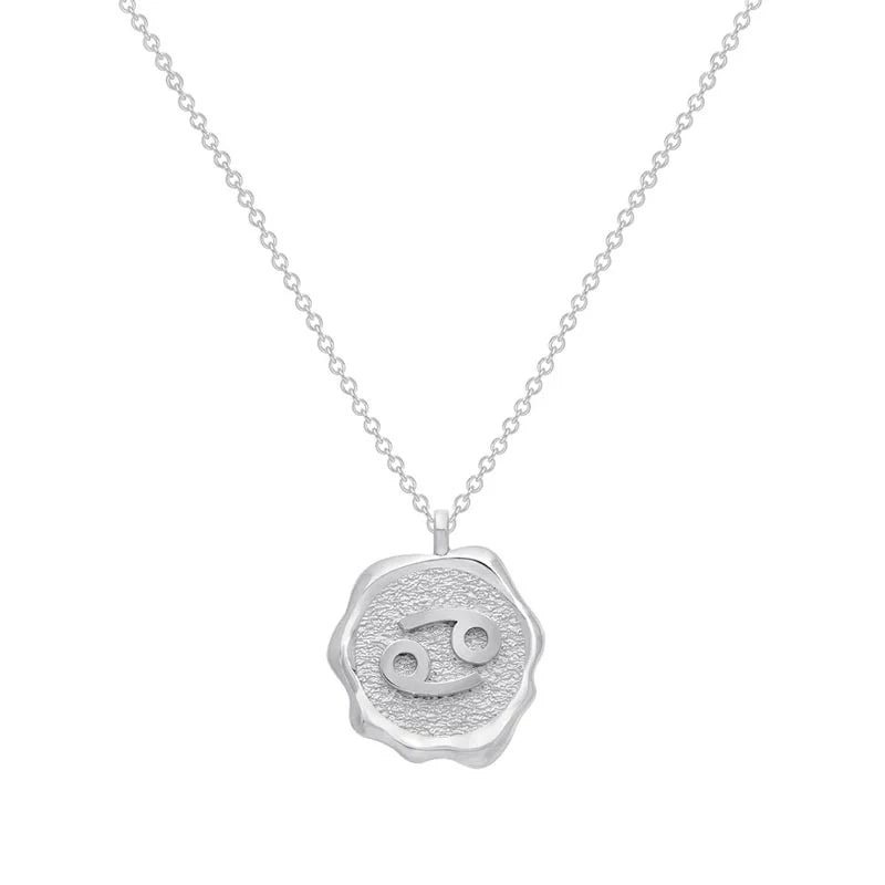 Birks Essentials Zodiac Cancer Pendant in Sterling Silver