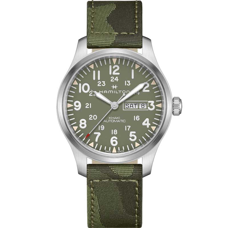 Hamilton Khaki Field Day Date Auto (Green Dial)