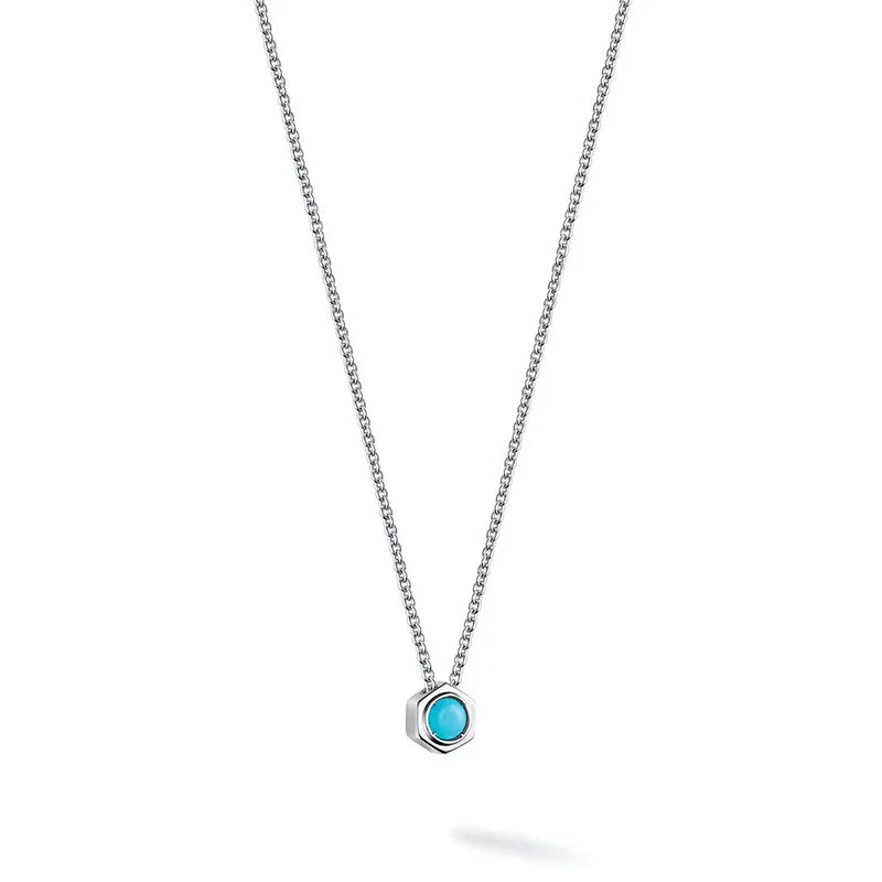 Birks Bee Chic Turquoise and Silver Pendant