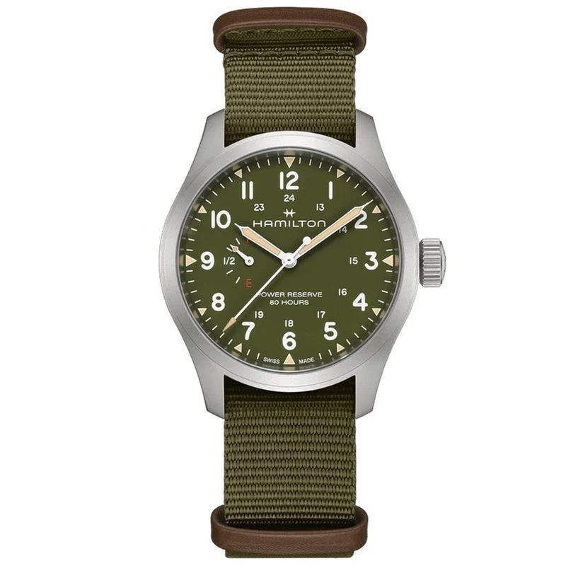 HAMILTON KHAKI FIELD POWER RESERVE MECHANICAL 40MM