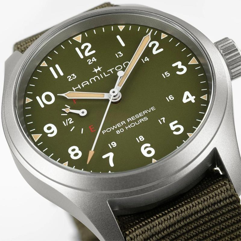 HAMILTON KHAKI FIELD POWER RESERVE MECHANICAL 40MM