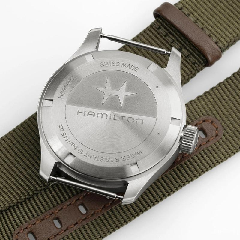 HAMILTON KHAKI FIELD POWER RESERVE MECHANICAL 40MM