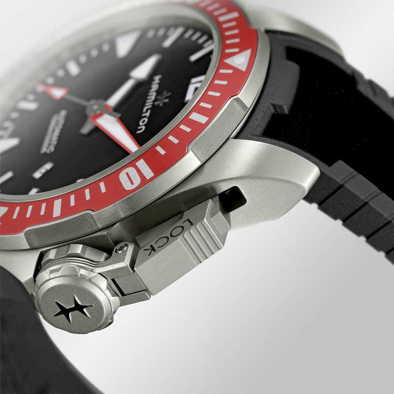 Hamilton Khaki Navy Frogman Titanium Auto