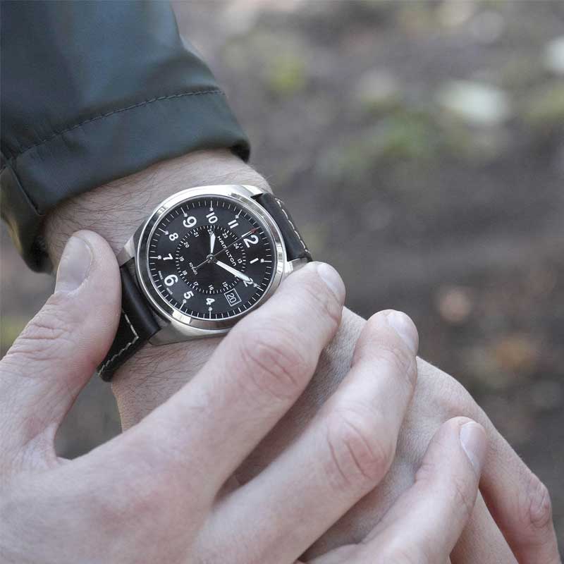 Hamilton Khaki Field Quartz (Leather Strap)