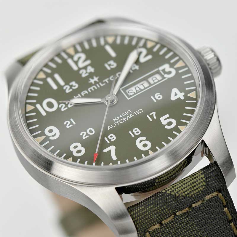 Hamilton Khaki Field Day Date Auto (Green Dial)