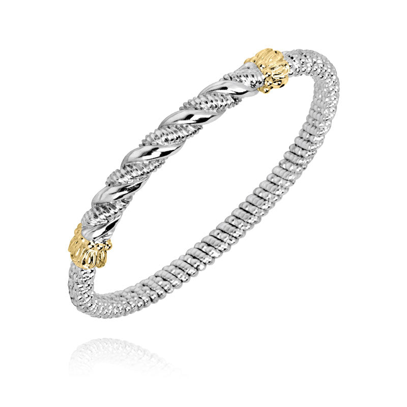 VAHAN 14k Gold & Sterling Silver - 4mm