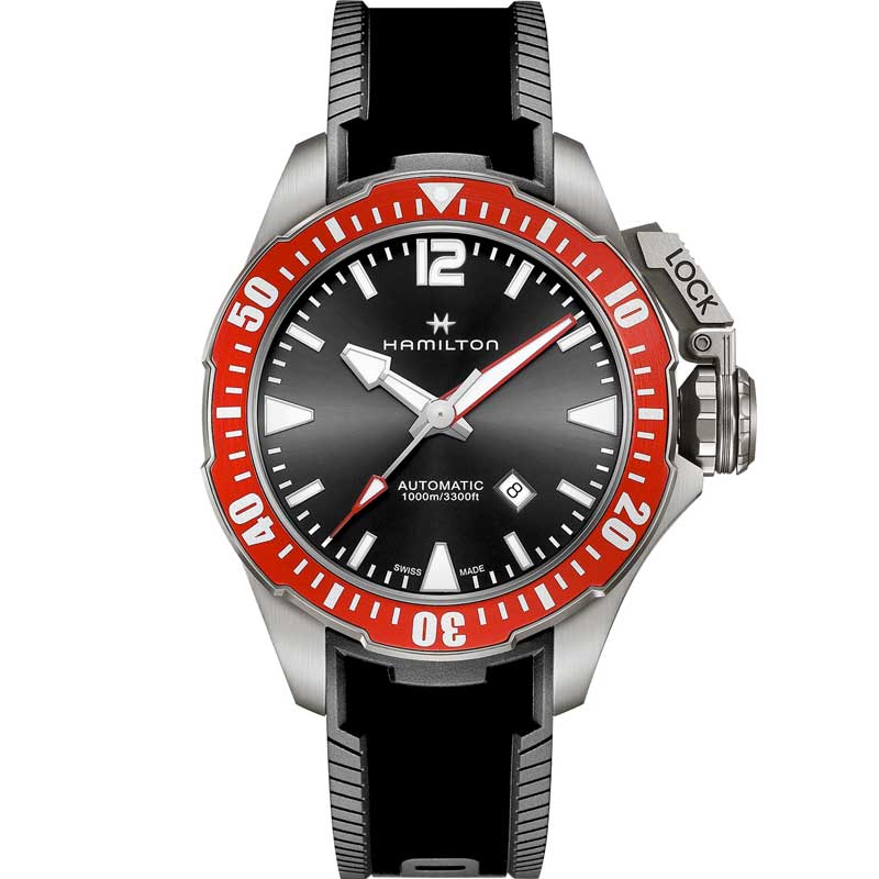 Hamilton Khaki Navy Frogman Titanium Auto