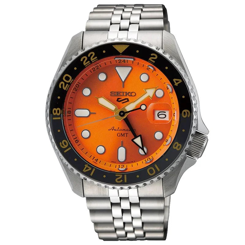 Seiko 5 Sport's GMT Orange Automatic SSK005K1