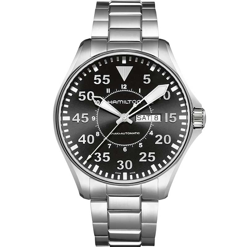 Hamilton Khaki Aviation Pilot Day Date Auto