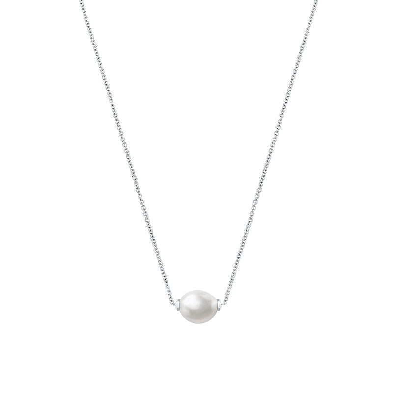 Birks Bee Chic | Small Freshwater Baroque Pearl and Silver Pendant