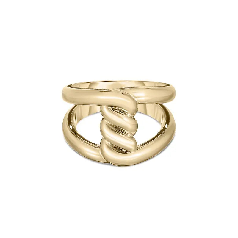 Roberto Coin 18K Yellow Gold Cialoma Single Knot Ring