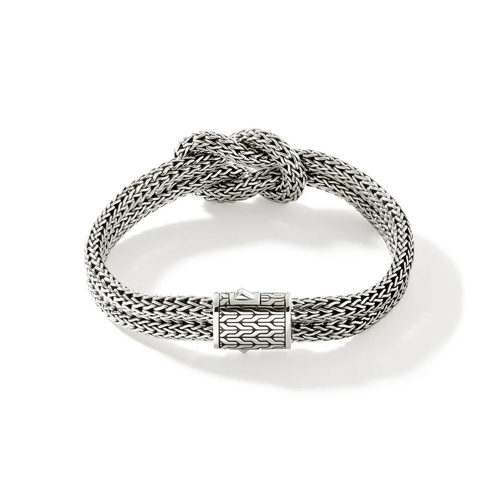 John Hardy Love Knot Bracelet, Sterling Silver, 10MM