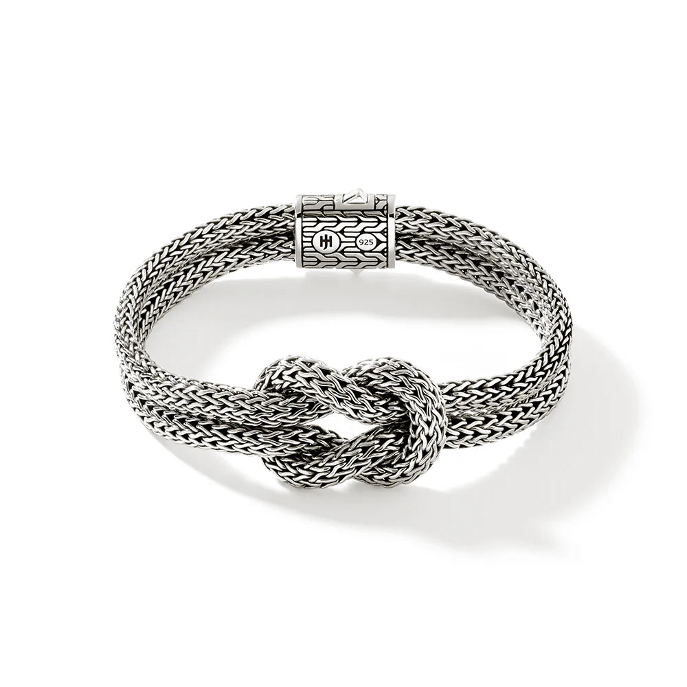 John Hardy Love Knot Bracelet, Sterling Silver, 10MM