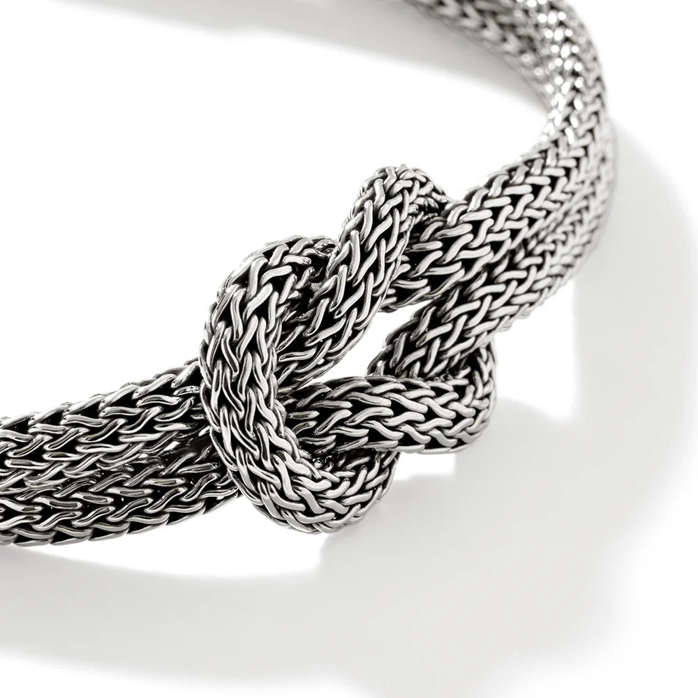 John Hardy Love Knot Bracelet, Sterling Silver, 10MM