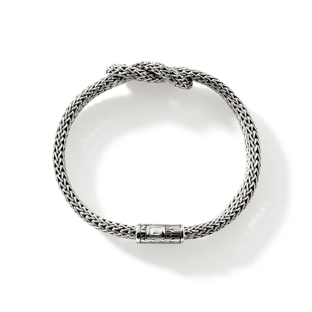 John Hardy Love Knot Bracelet, Sterling Silver, 10MM