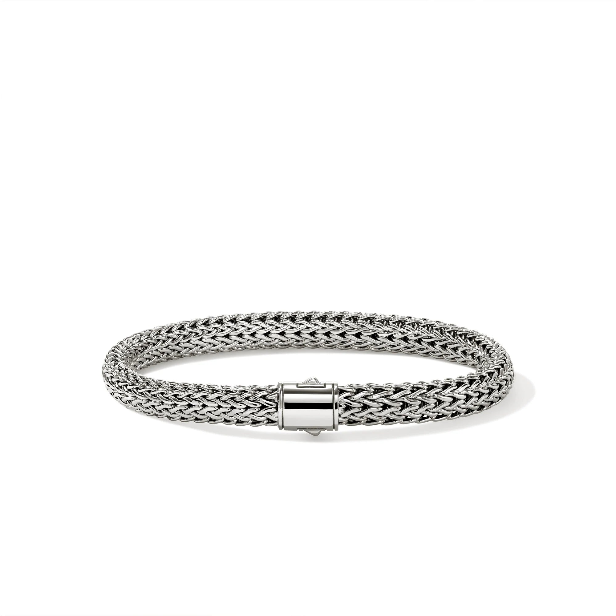 JOHN HARDY ICON STERLING SILVER 6.5MM BRACELET, SIZE MEDIUM