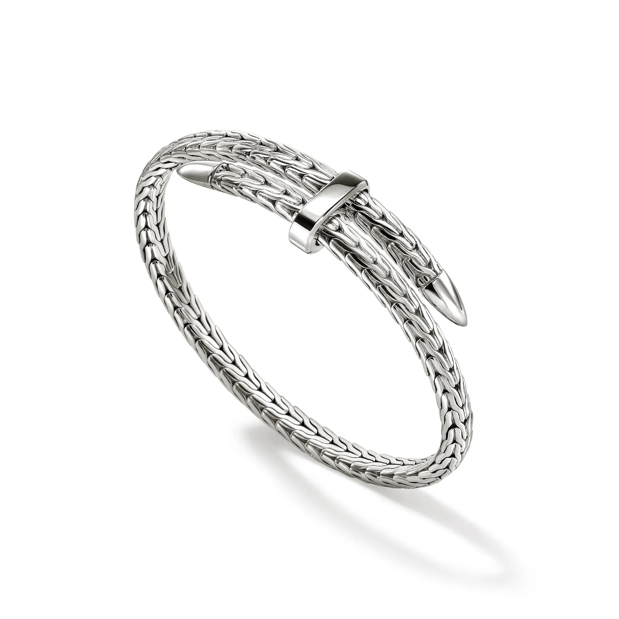 JOHN HARDY SPEAR FLEX CUFF, STERLING SILVER