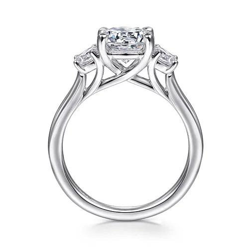 Sanaa Round 3 Stone Diamond Engagement Ring