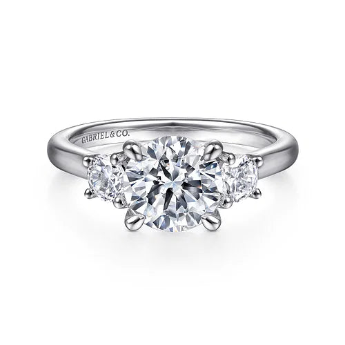 Sanaa Round 3 Stone Diamond Engagement Ring