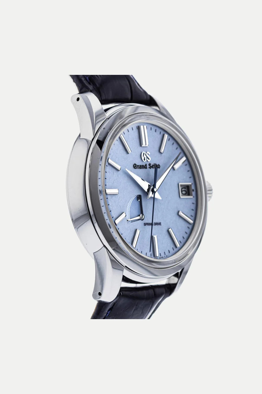 Spring Drive "Snowflake blue" dial model SBGA407