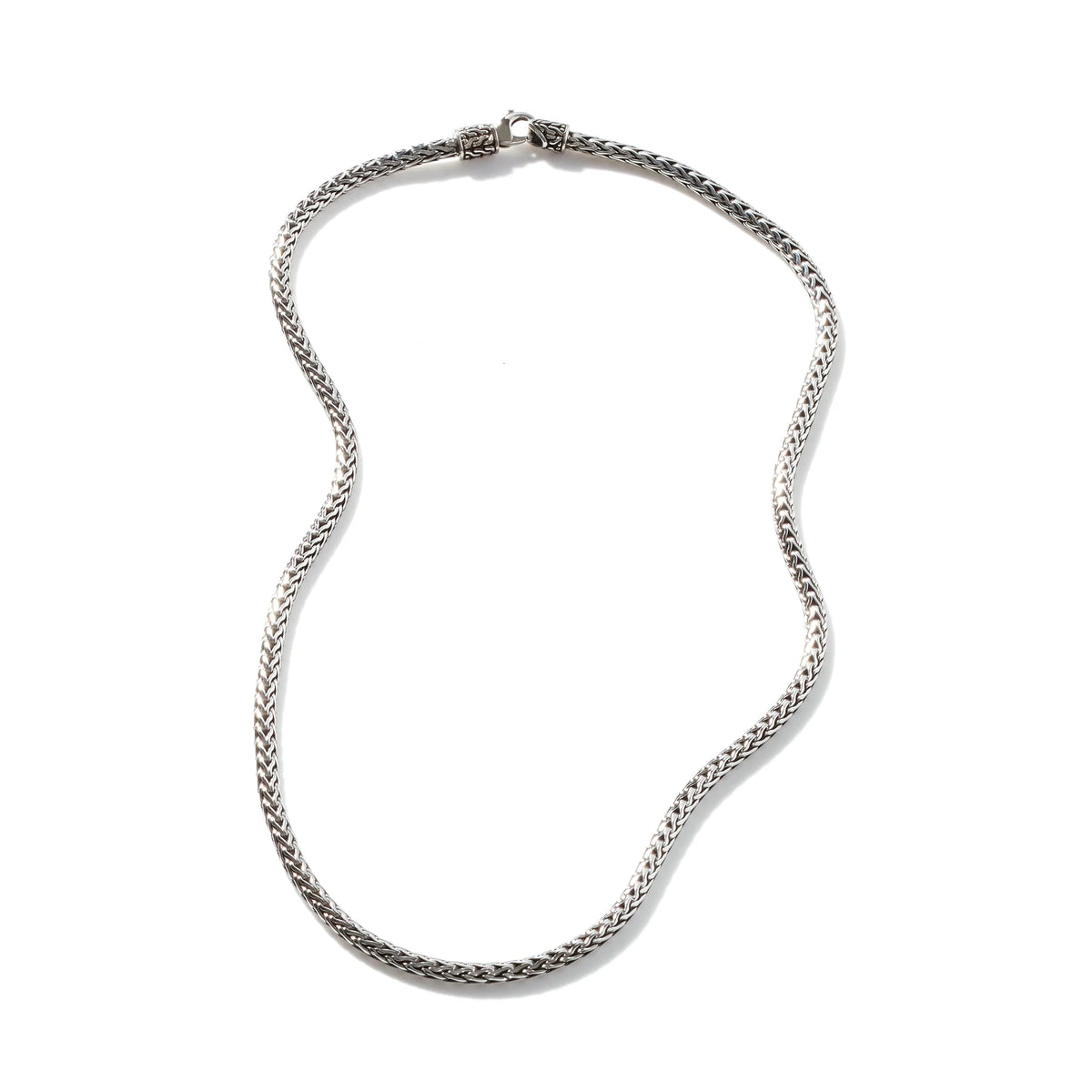 JOHN HARDY STERLING SILVER CLASSIC CHAIN 3.5MM SLIM NECKLACE, SIZE 22
