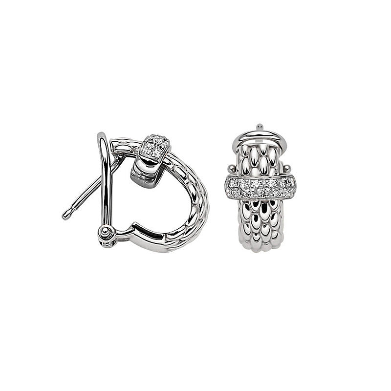 Fope Vendome White Gold & Diamond Earrings