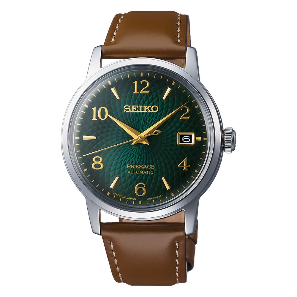 Seiko Presage 38.5mm Cocktail Time Mojito SRPE45J1