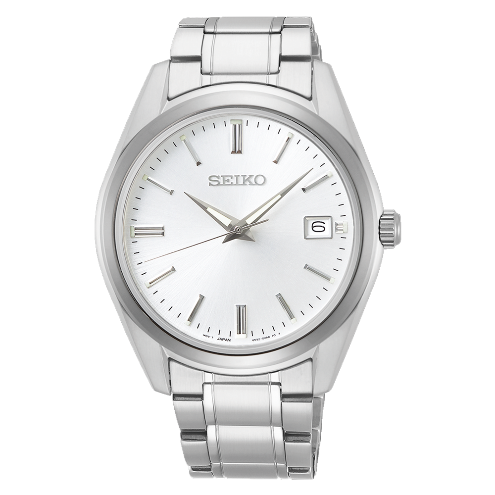 Seiko Essentials Quartz Silver Dial SUR307