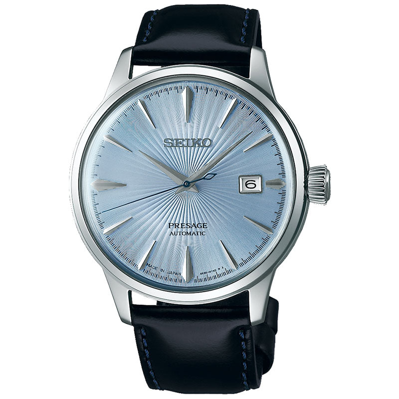 Seiko Presage Automatic Ice Blue Cocktail Time "Sky Diving" SRPB43J1