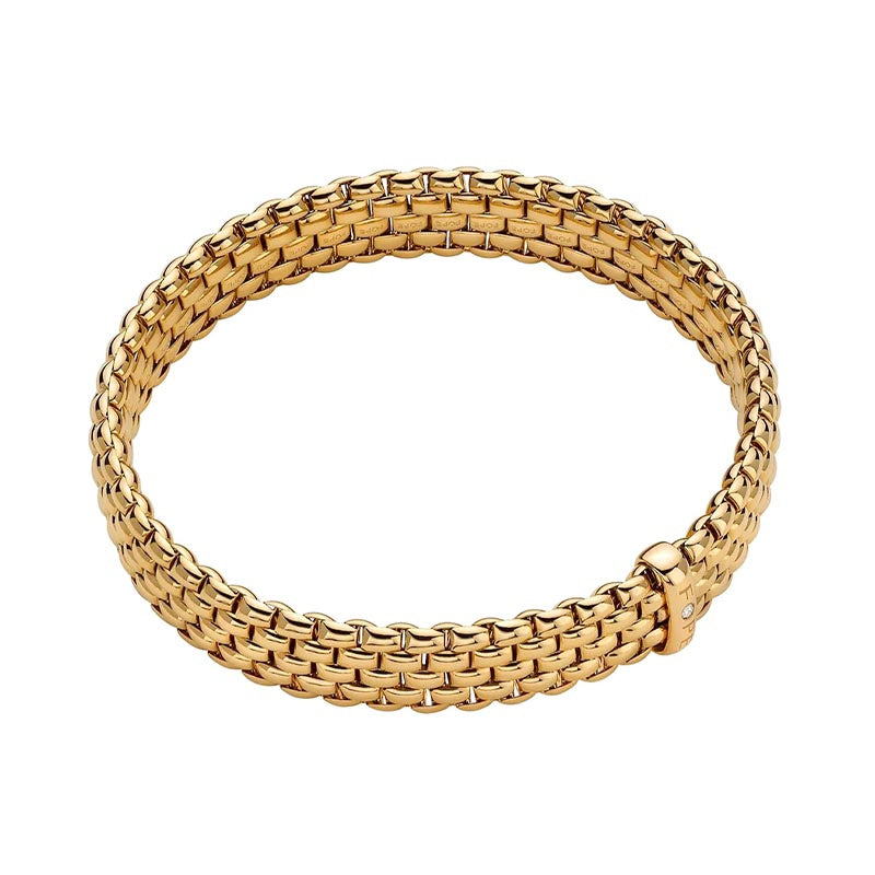 Fope Panorama Yellow & Diamond Bracelet