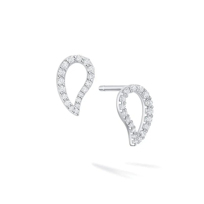 Birks Pétale Diamond Stud Earrings