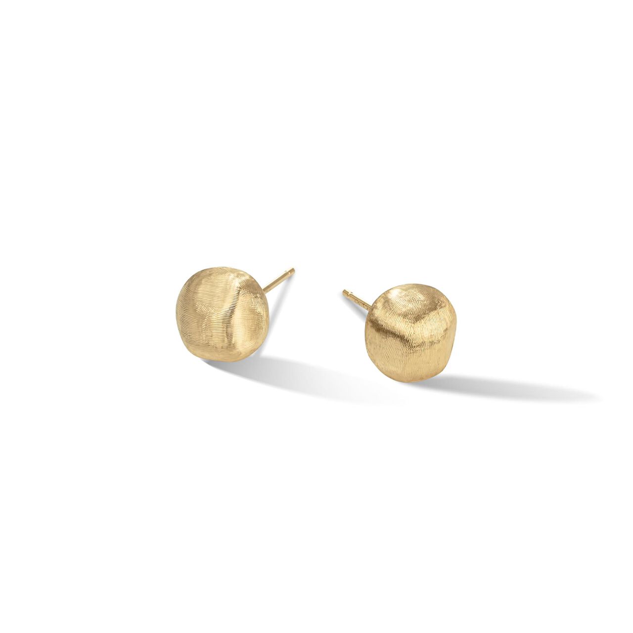 MARCO BICEGO AFRICA 18K YELLOW GOLD STUD EARRINGS