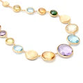 MARCO BICEGO JAIPUR COLOUR LARGE 18K YELLOW GOLD NECKLACE WITH MULTICOLOURED GEMSTONES