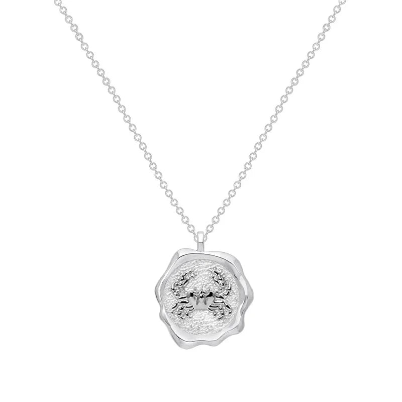 Birks Essentials Zodiac Cancer Pendant in Sterling Silver