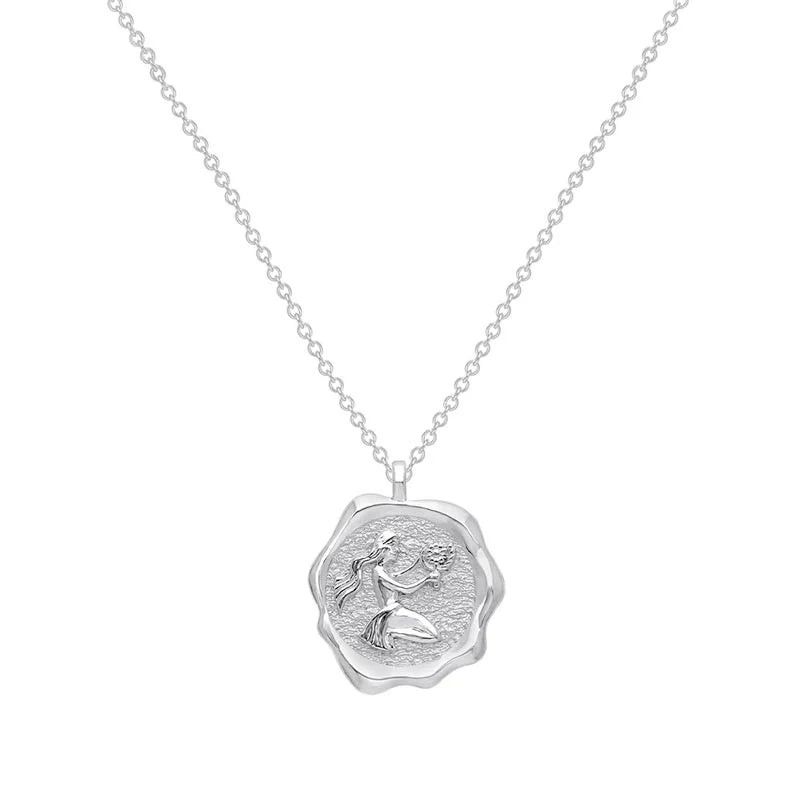 Birks Essentials Zodiac Virgo Pendant in Sterling Silver