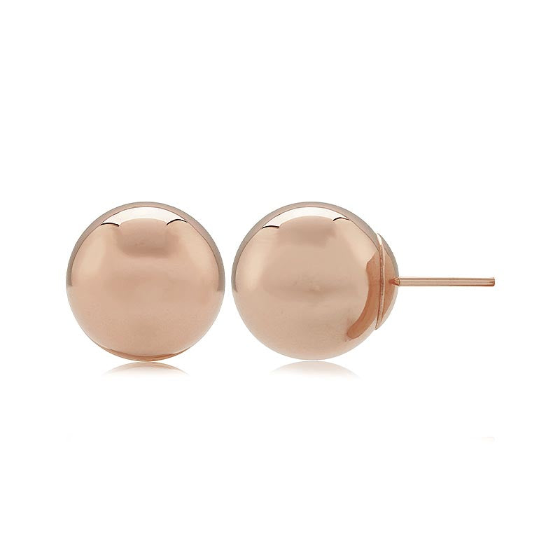 Carla Rose Gold 10MM Ball Earring