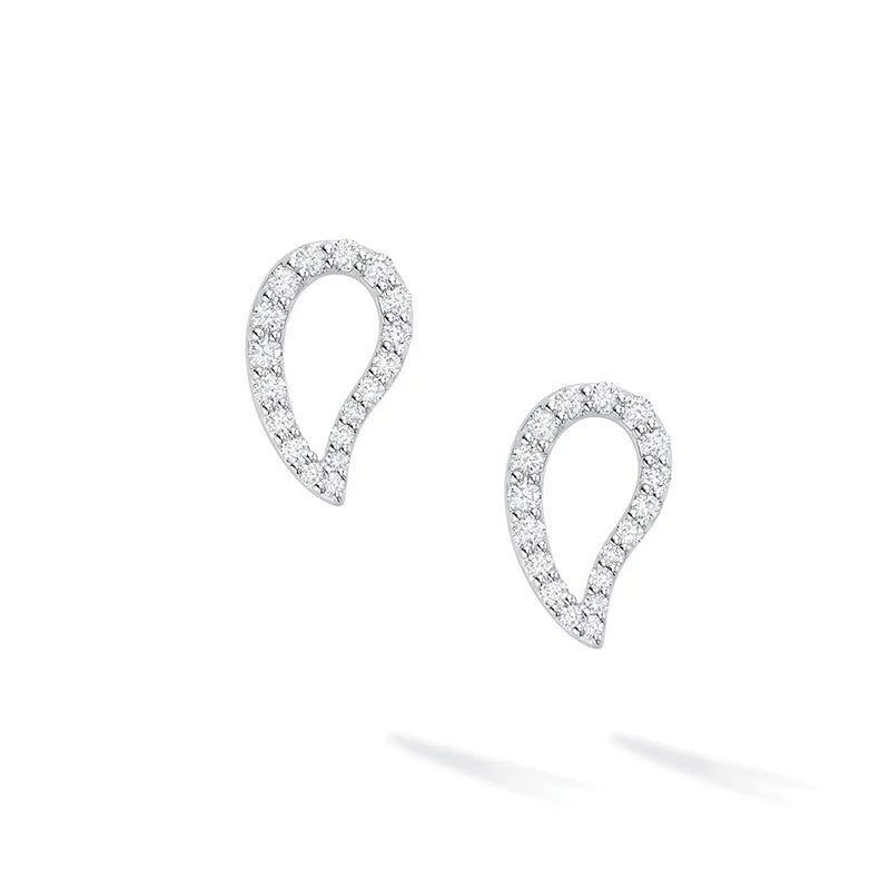 Birks Pétale Diamond Stud Earrings