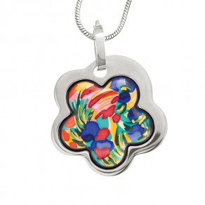 Hommage à Claude Monet Giverny Flower Pendant