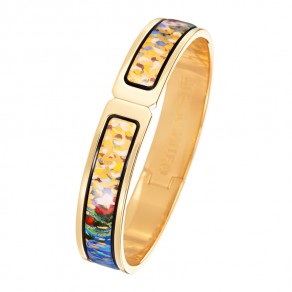 Hommage à Claude Monet Orangerie Ballerina Clasp Bangle