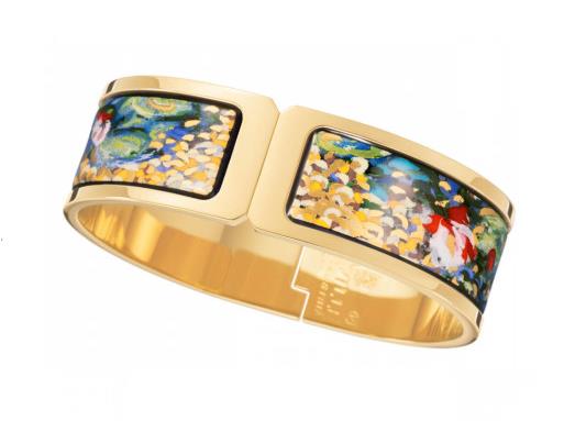 Hommage à Claude Monet Orangerie Regina Clasp Bangle