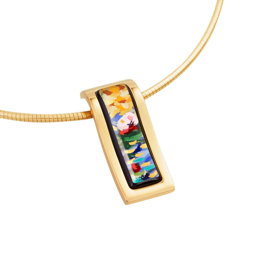 FREYWILLE HOMMAGE A CLAUDE MONET ORANGERIE WAVE PENDANT