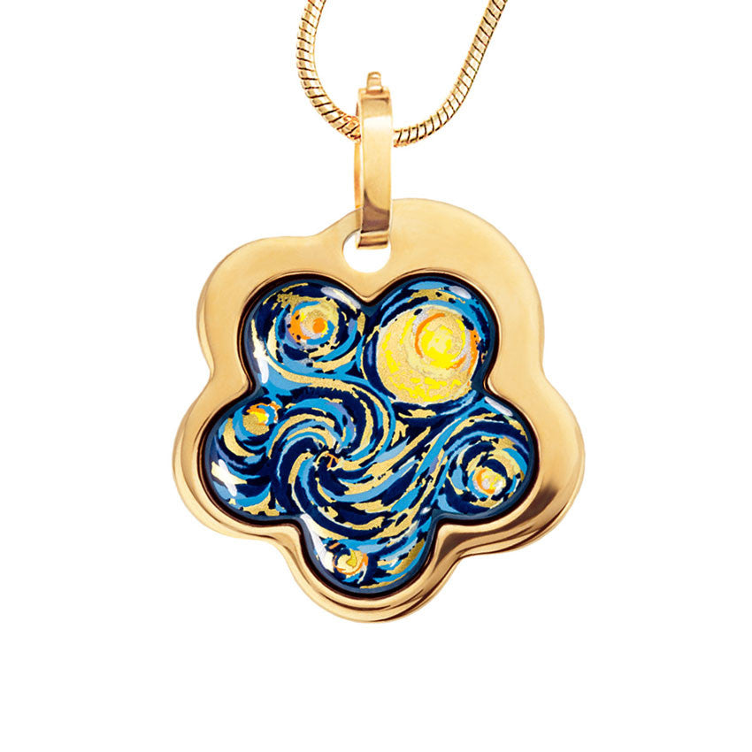 FREYWILLE HOMMAGE A VINCENT VAN GOGH ETERNITE FLOWER PENDANT