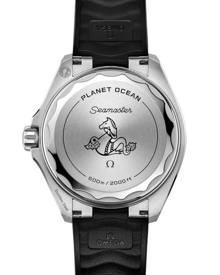 OMEGA SEAMASTER PLANET OCEAN 600M 42MM, STEEL ON RUBBER STRAP