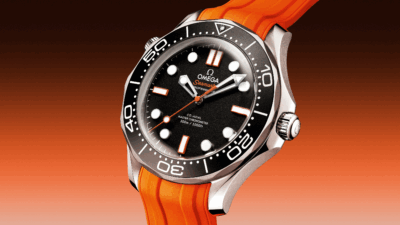 OMEGA SEAMASTER DIVER 300M, 42MM, STEEL ON RUBBER STRAP