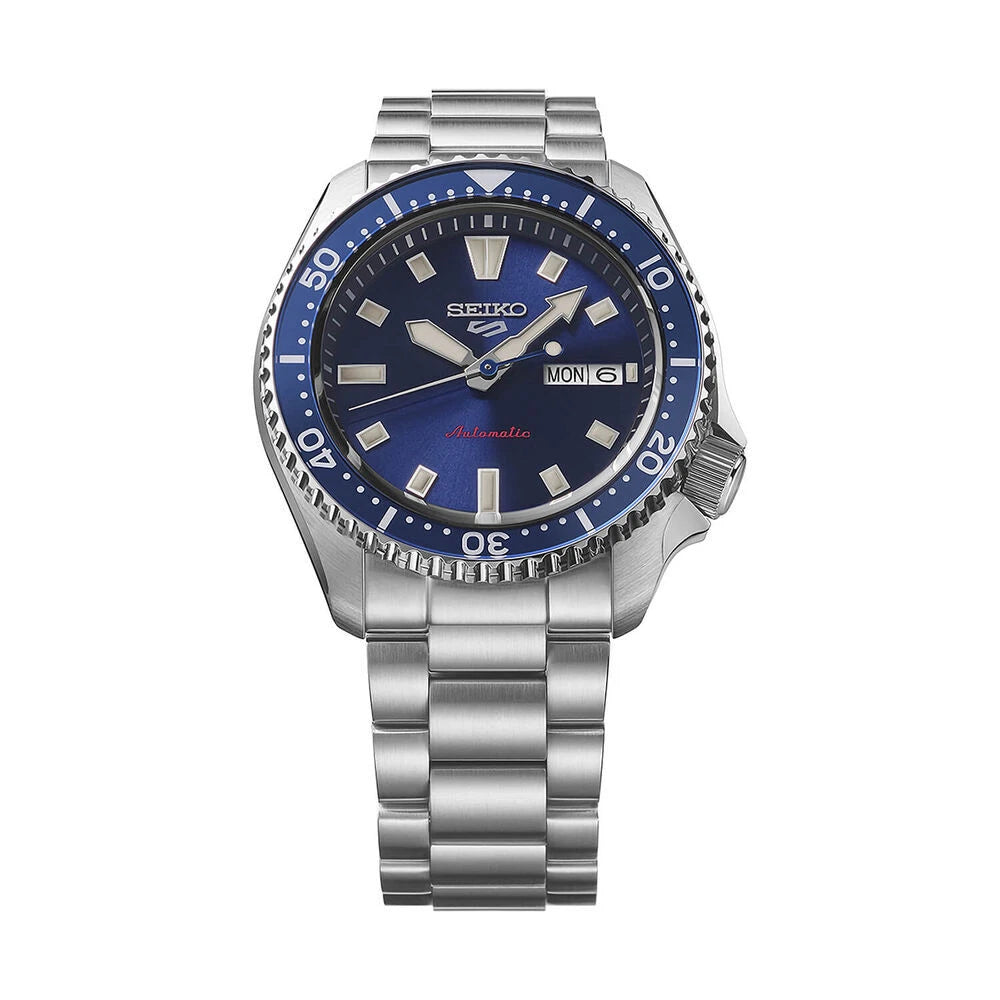 Seiko 5 Sports SRPL83 Automatic Blue Dial Watch
